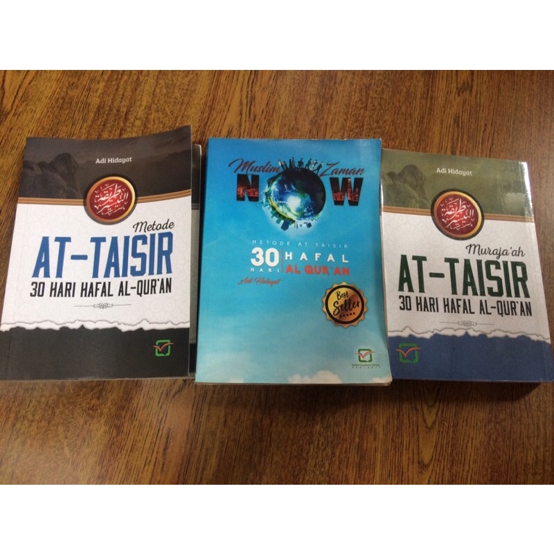 LANGKA AT TAISIR muslim zaman now metode 30 hari hafal al quran buku agama islam ADI HIDAYAT