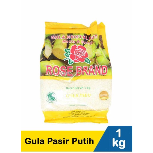

Rose Brand Gula Pasir Kuning 1Kg