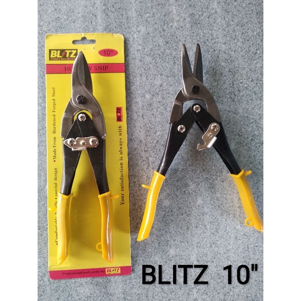 Gunting holo baja ringan, gunting seng BLITZ 10"