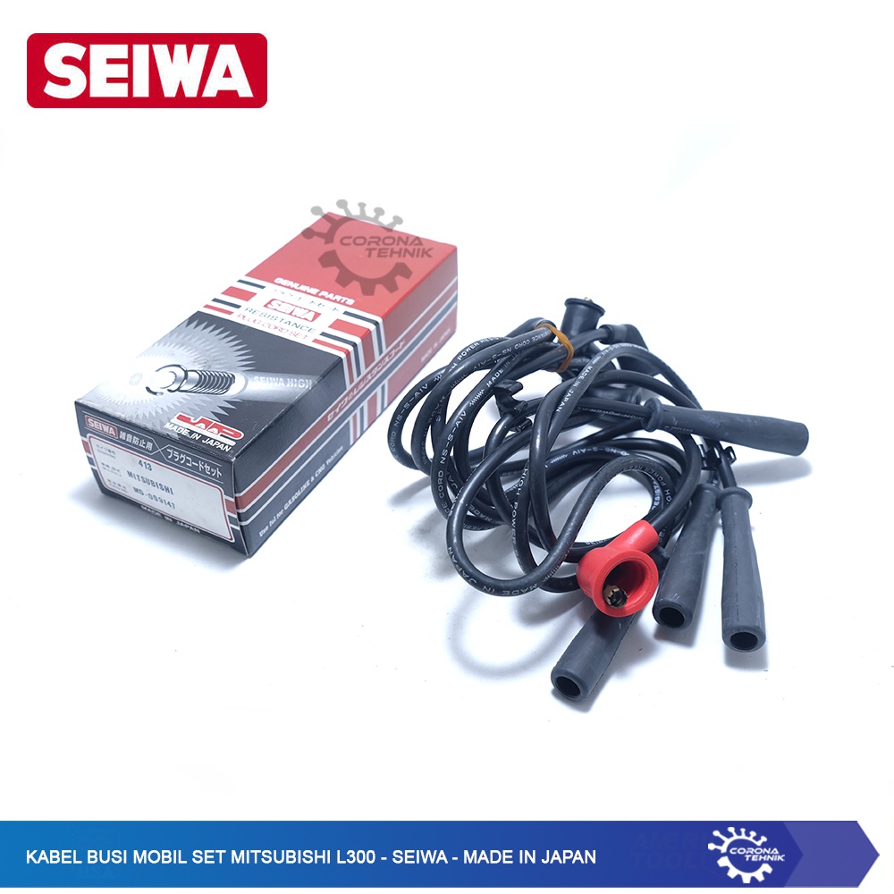 Seiwa - Kabel Busi Mobil Set Mitsubishi L300 - Made in Japan