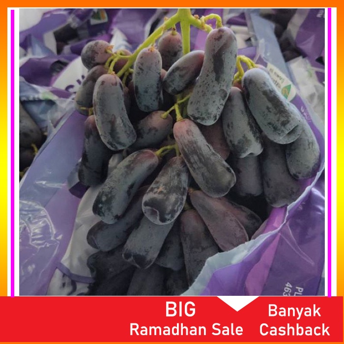 Buah Anggur Moondrop Segar