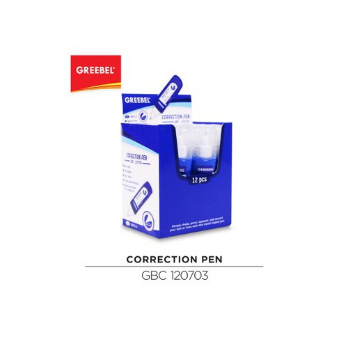 

Tip Ex Greebel GBC 120703 / GBC 120703 Greebel Correction Pen