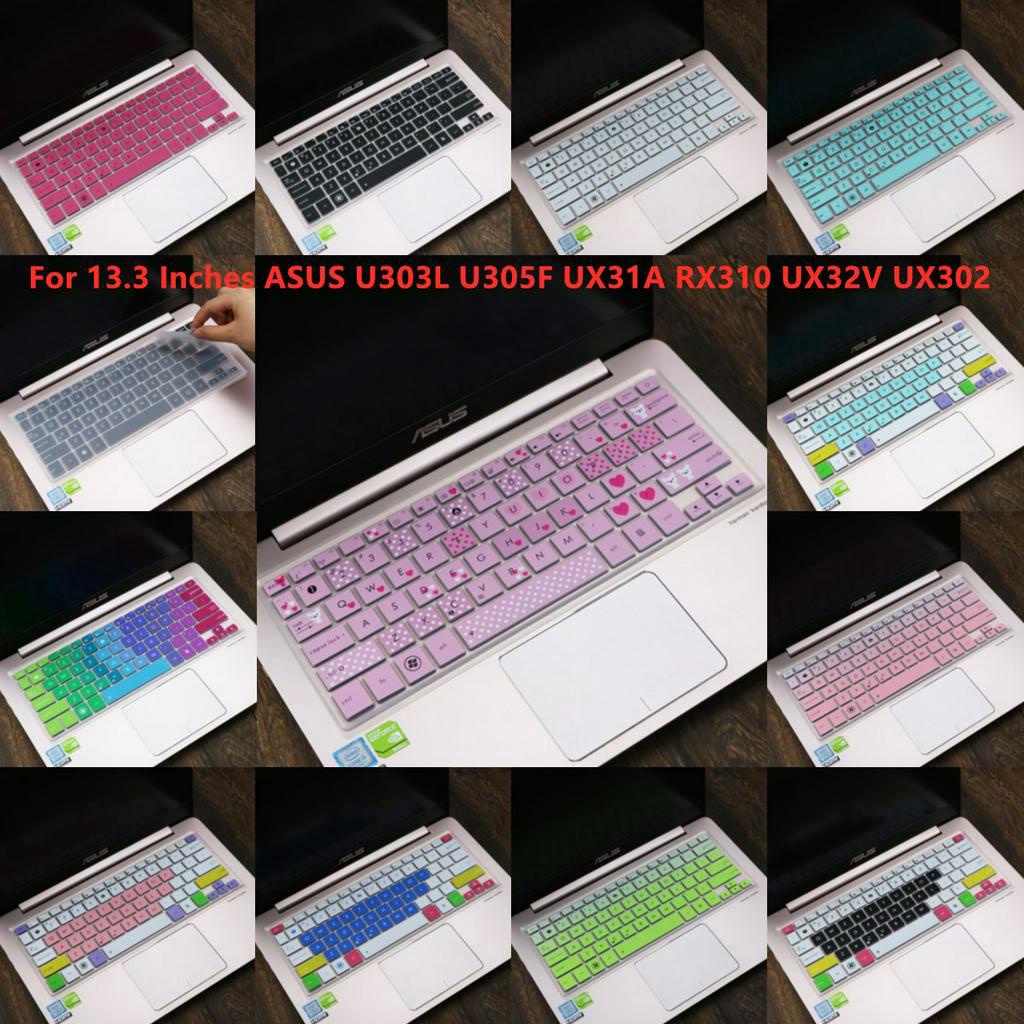 Cover Pelindung Keyboard Bahan Silikon Ultra Tipis Untuk Asus U303L U305F Ux31A Rx310 Ux32V Ux302