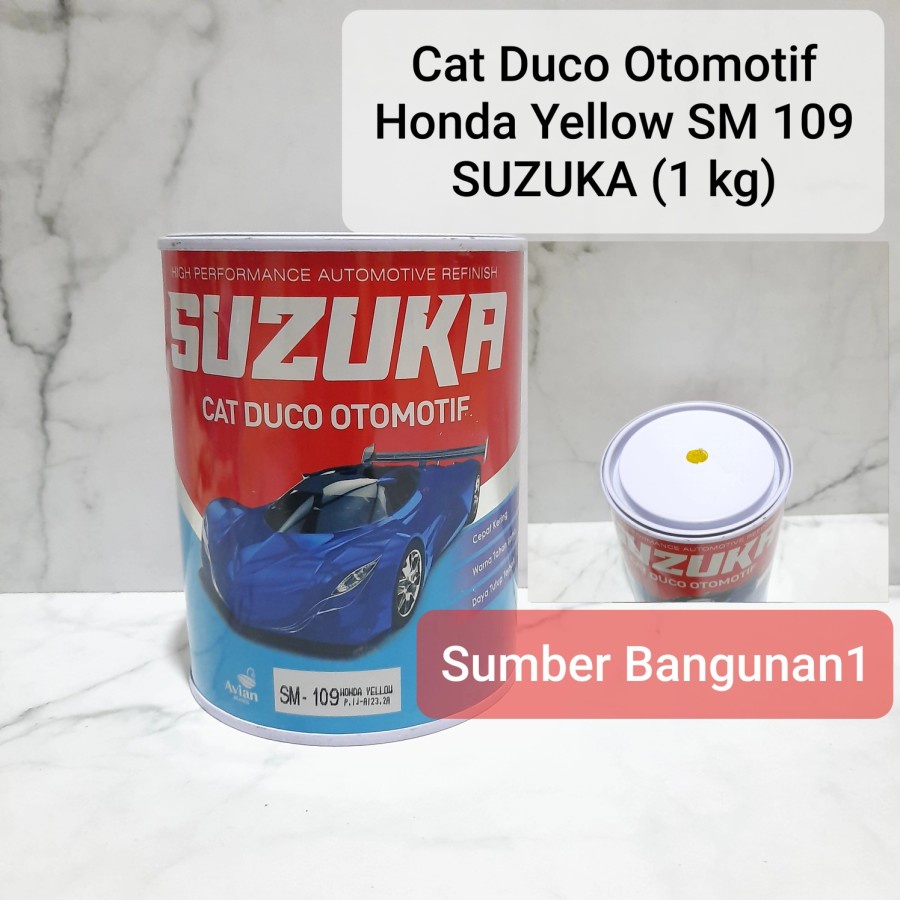 Cat Duco emas SUZUKA SM 109 Honda yellow 1kg Gold besi otomotif pagar