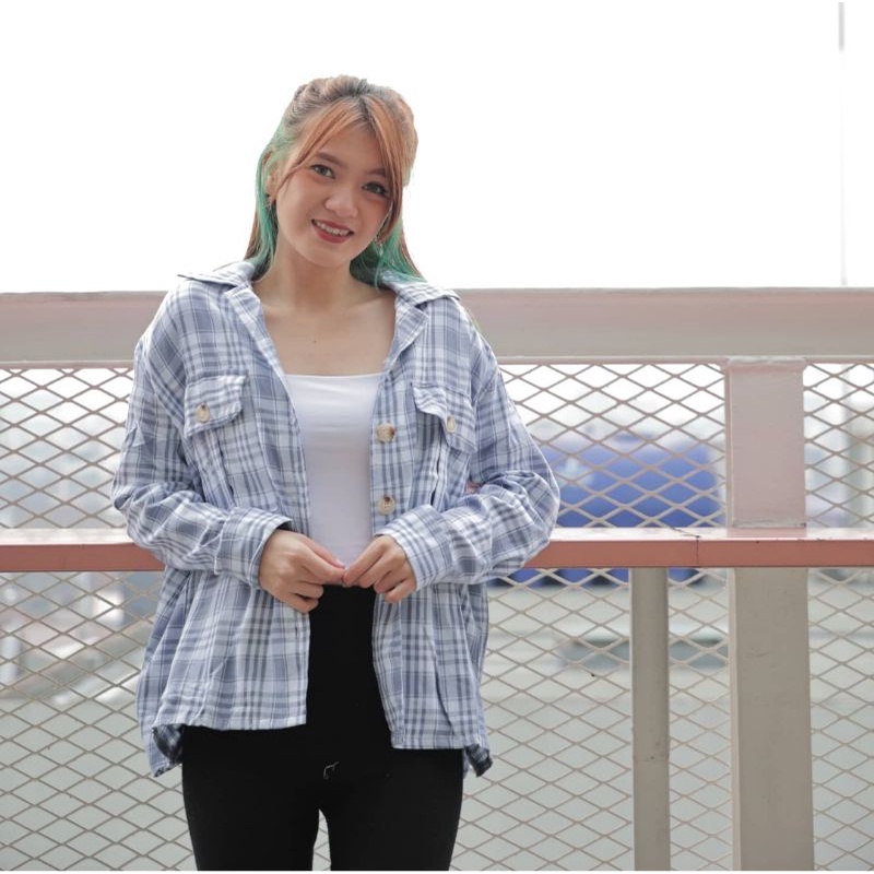 MISCHA SHIRT - KEMEJA WANITA TANGAN PANJANG