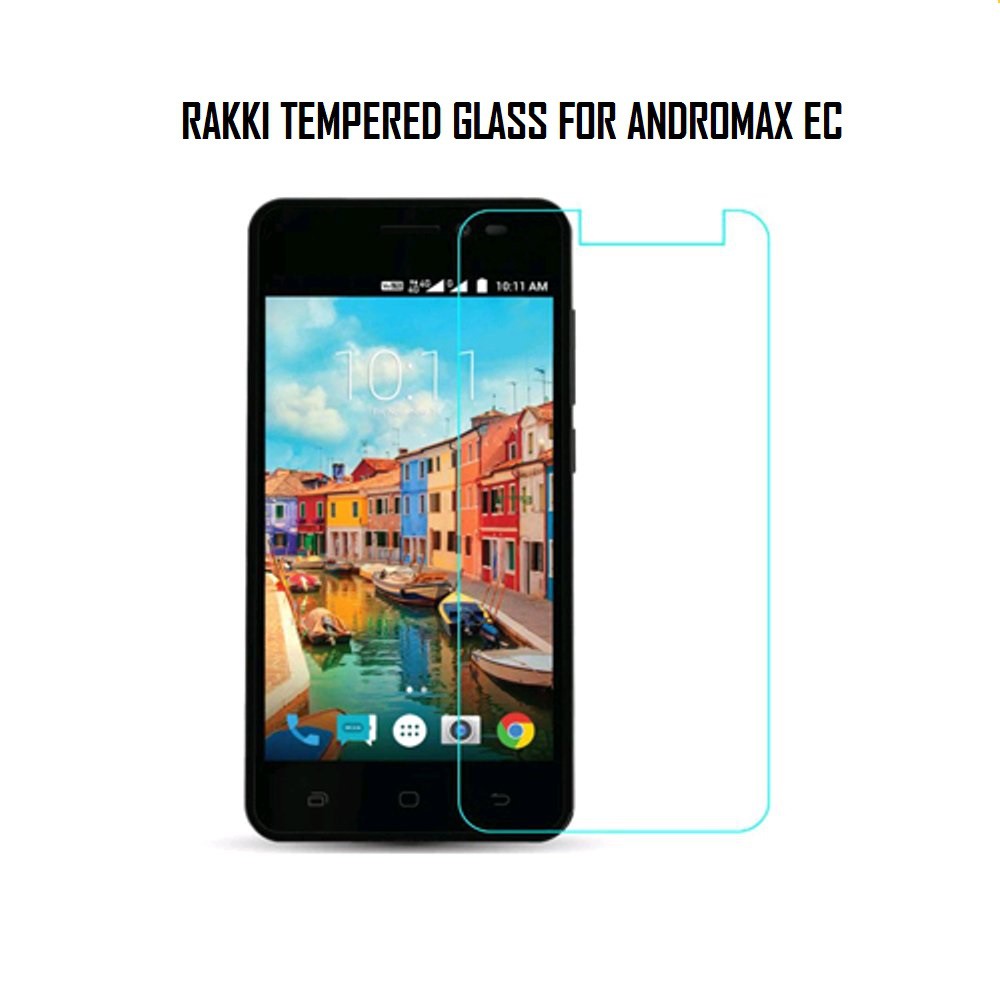 PREMIUM QUALITY RAKKI TEMPERED GLASS FOR ANDROMAX EC