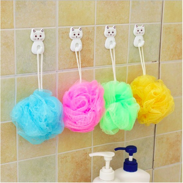 [DEASHOP] SPONS MANDI JARING RAINBOW / SPONGE SHOWER GEL / SPONS MANDI BUSA TEBAL BATH PUFF