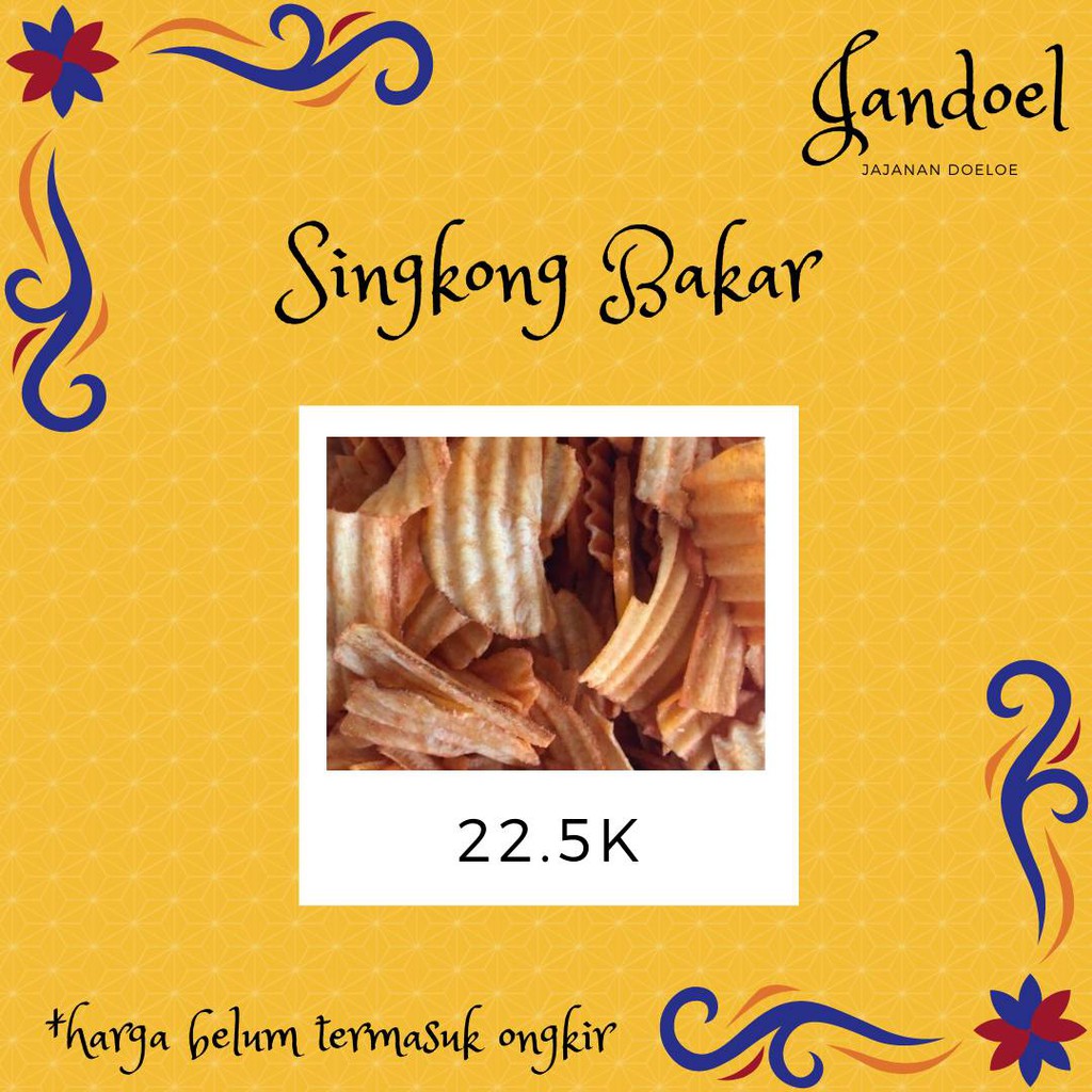 

Singkong Bakar 250 gram
