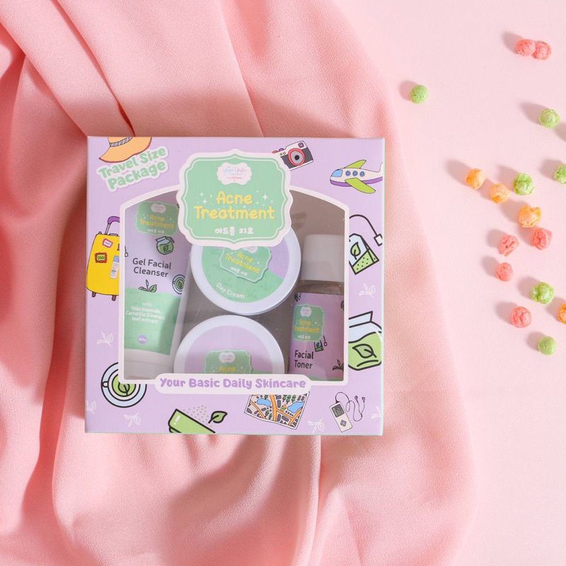 Paket Skincare Travelsize Yeppu yeppu By Kiyowo BPOM Approved Paket Skincare yeppu yeppu By Kiyowo