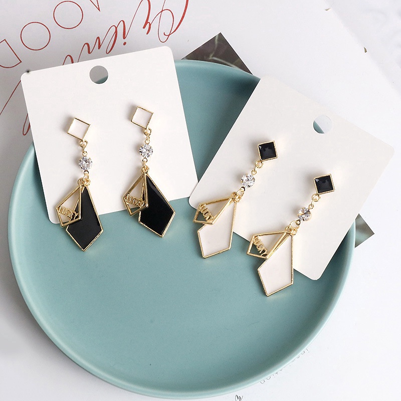 Anting Panjang Bahan 925 Silver Untuk Wanita