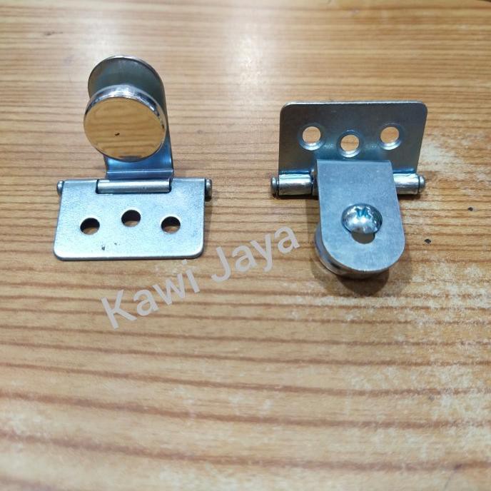 Engsel Lemari Kaca Casio 90 180 Chrome Bukan Huben 86