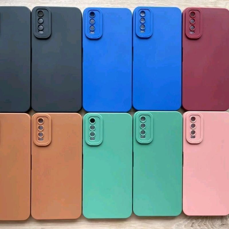 oppo A3S A1K A1S A5 2020 A9 2020 A16E A16K softcase macaron polos case dove warna protect camera