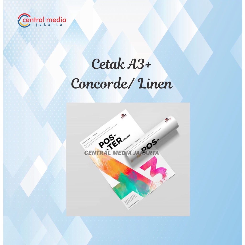 

Cetak A3+ Karton Linen Concorde