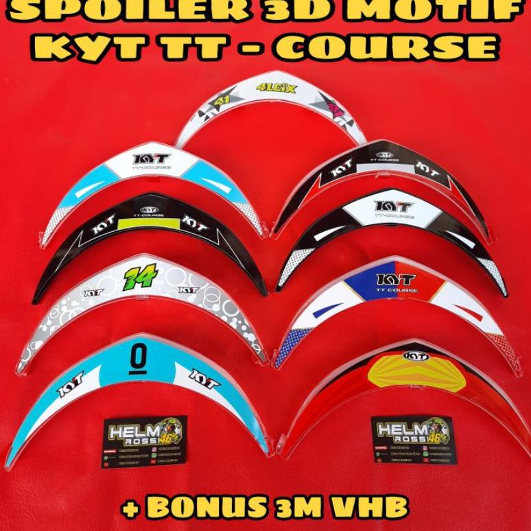 Spoiler 3D Kyt Tt Course Motif - Leopard Jaume Masia Dalla Porta Spanyol Electron Grand Prix Arbolin