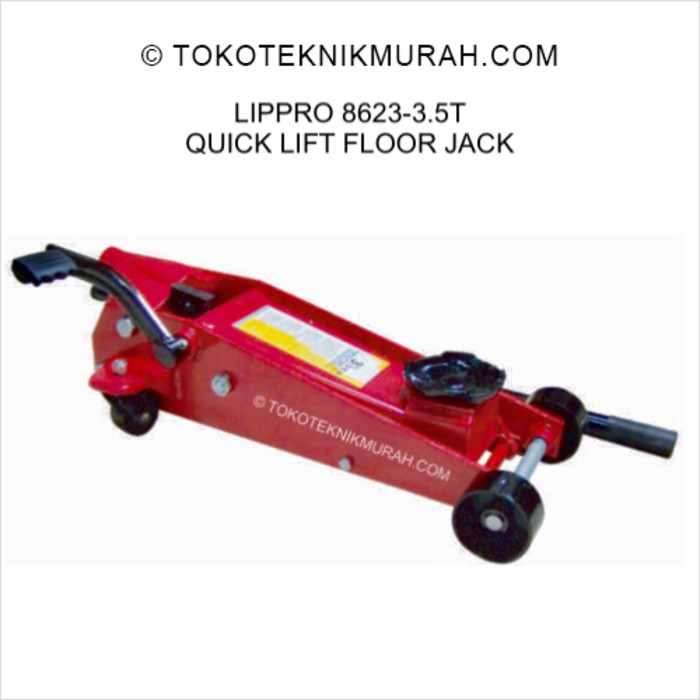 Lippro 8623-3.5T Dongkrak Buaya 3,5 Ton Quick Lift Floor Jack