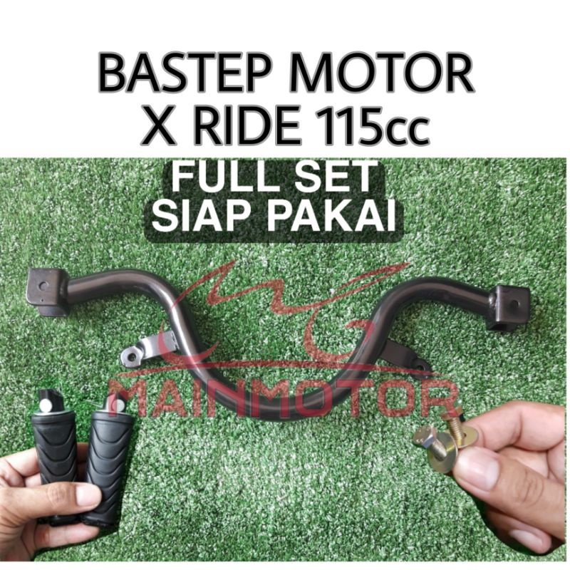 BASTEP DEPAN YAMAHA X RIDE 115cc FOOTSTEP PIJAKAN KAKI FULLSET