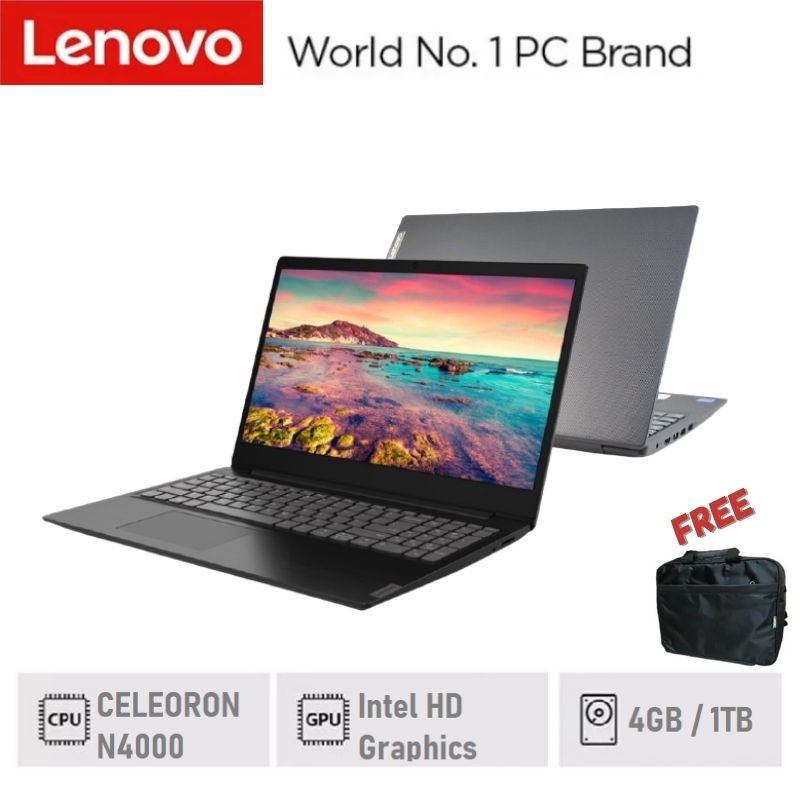 Lenovo Ideapad Slim N4000 4GB 1000GB HDD 15.6" HD - S145-15IGM