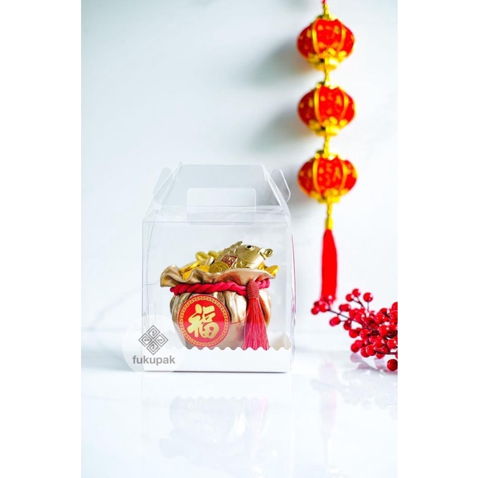 

[COD] Box Mika Gable 15x15 (20pcs), Kotak Mika Hamper Cake Cookies Souvenir [COD]