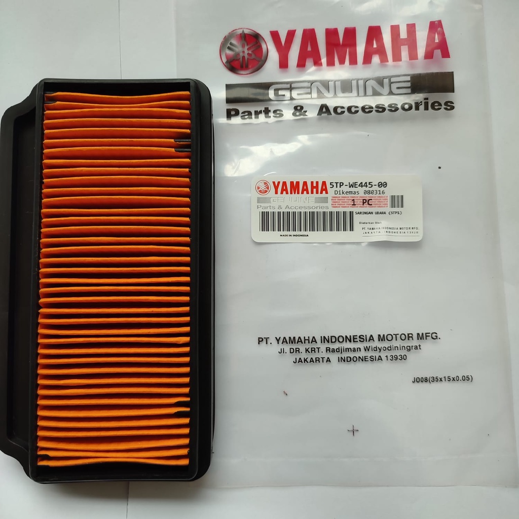 FILTER SARINGAN UDARA YAMAHA JUPITER 5TP-WE445-00