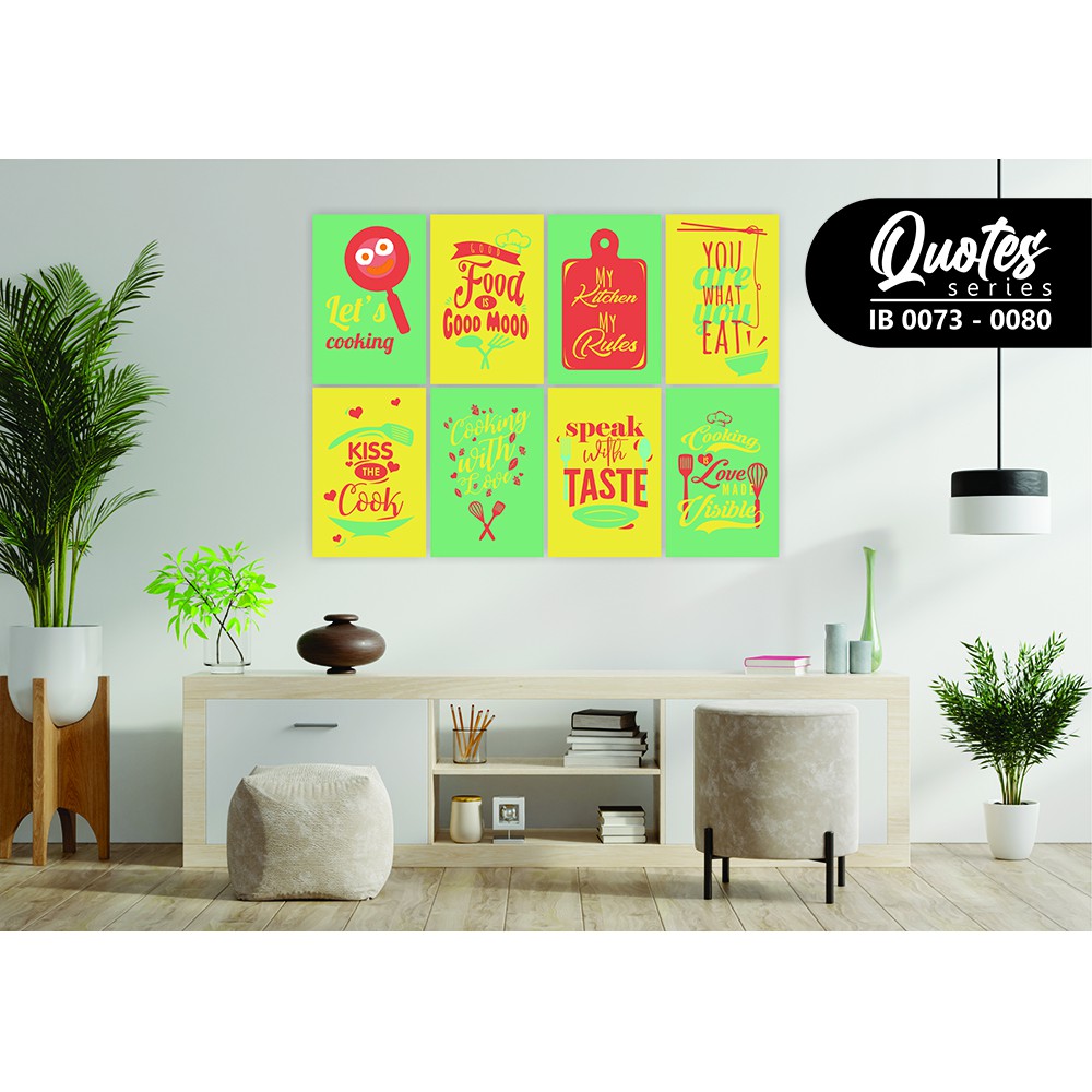 Wall Decor Hiasan Dinding Pajangan Dapur Quotes