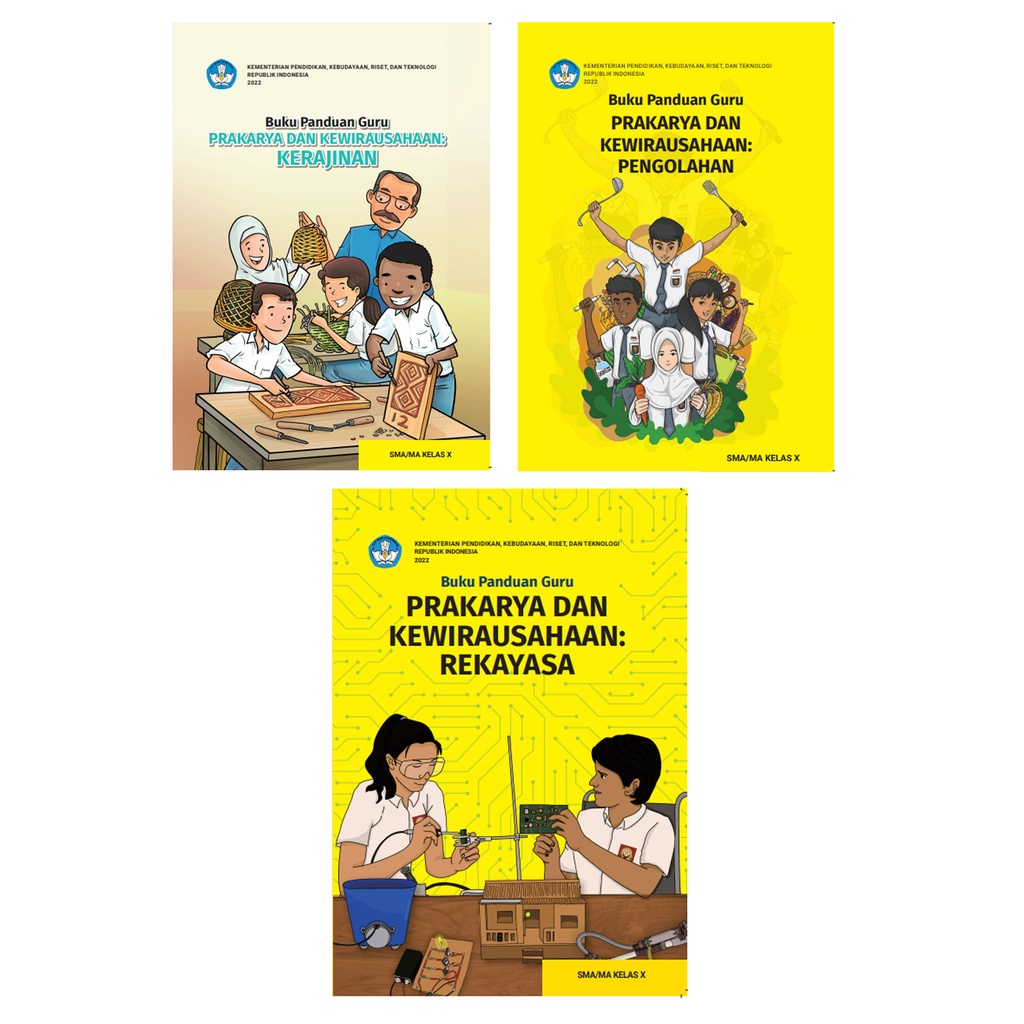 Jual Buku Panduan Guru Prakarya dan Kewirausahaan: Kerajinan/Rekarasa