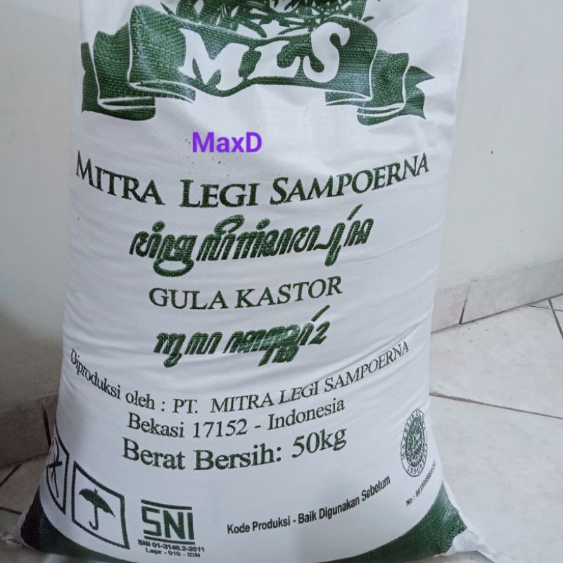 

Gula Kastor / castor /Gula Halus Repack 1kg