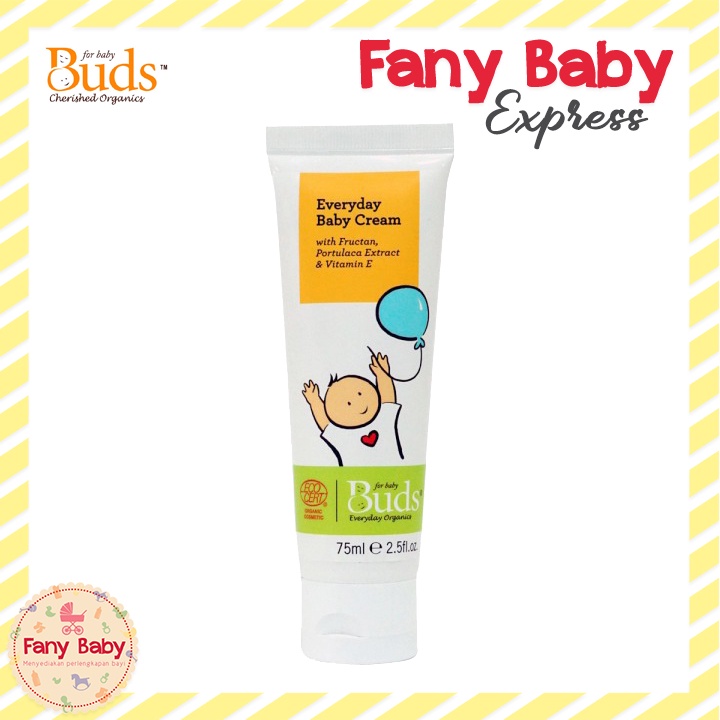 BUDS ORGANIC EVERYDAY BABY CREAM 75ML