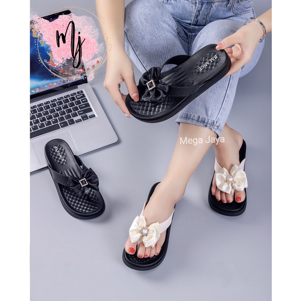 Sandal wanita jepit fashion import murah