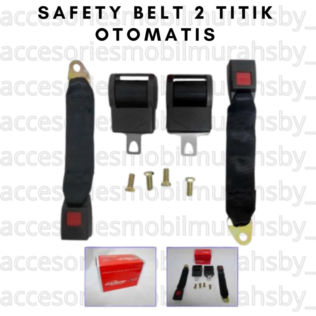 Safety Belt Otomatis 2 Titik harga 1pcs / 1 KURSI