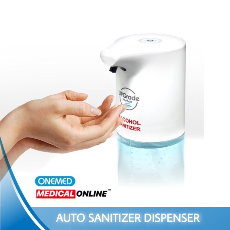 AUTO SANITIZER DISPENSER ONEMED AUTOMATIC SANITIZER ASEPTIC GEL MEDICALONLINE MEDICAL ONLINE