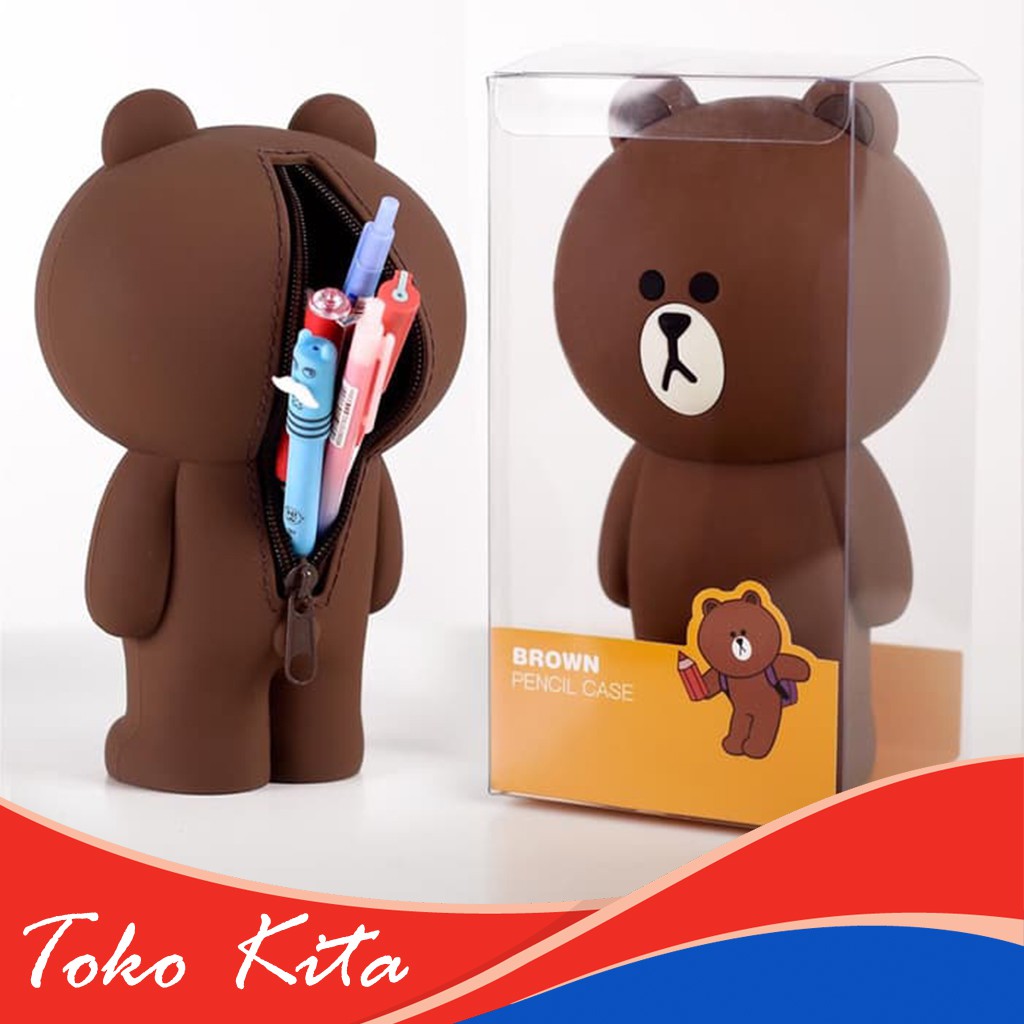

Kotak pensil unik LINE Waterproof