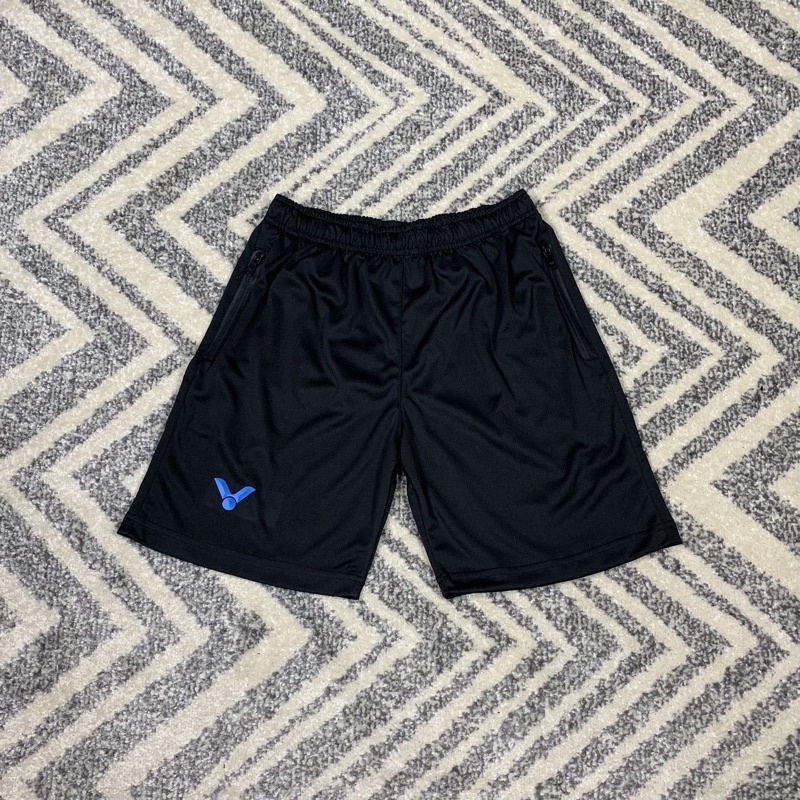 Celana pendek bulutangkis badminton pria/wanita bawahan olahraga running sepeda futsal gym fitnes-01 BIRU VT