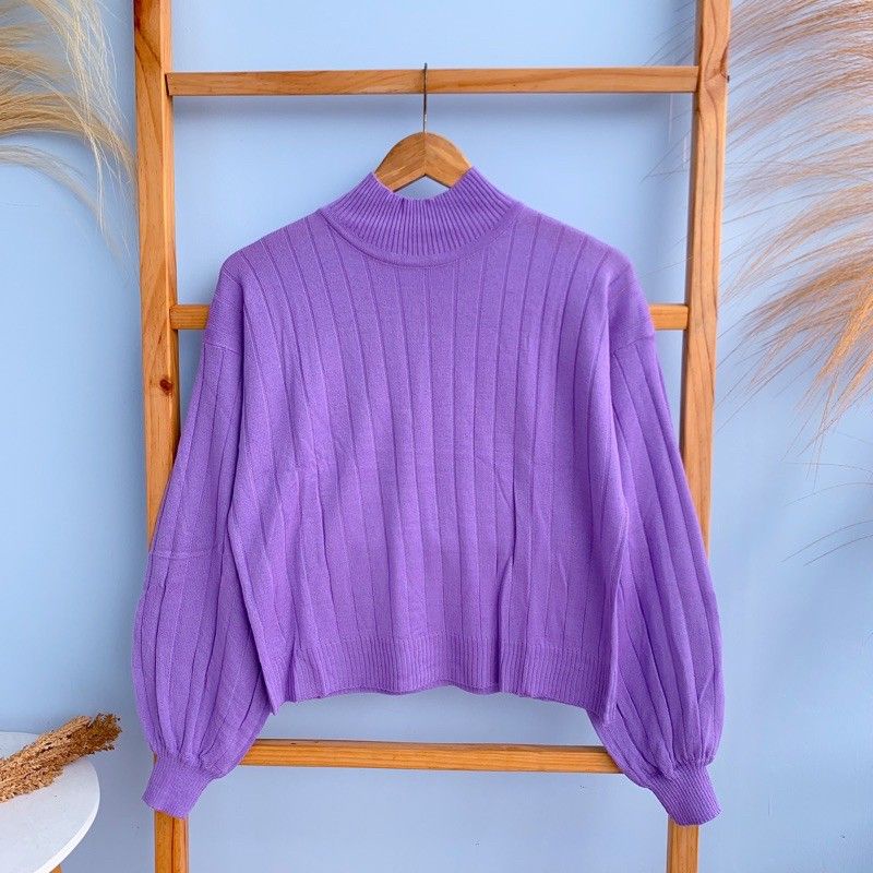 RAJUT JOVANKA / TURTLENECK KNITWEAR ARSYILLA / rajut murah/ knitwear rajut/ atasan wanita