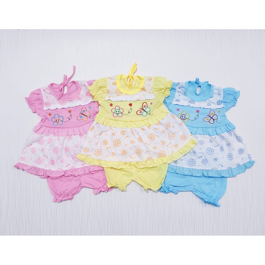 COD Bayar Ditempat Dress Anak bayi Setelan Anak / Baby Alicia