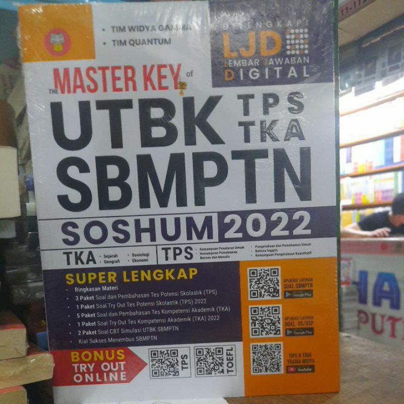 Master key utbk sbmptn soshum 2022.