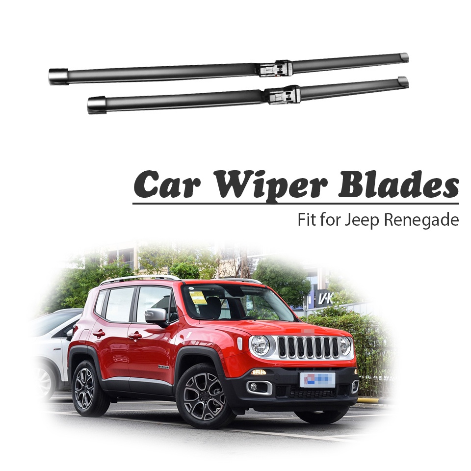 1 Set Karet Wiper Depan Mobil Untuk Jeep Renegade 2018 2017-2014