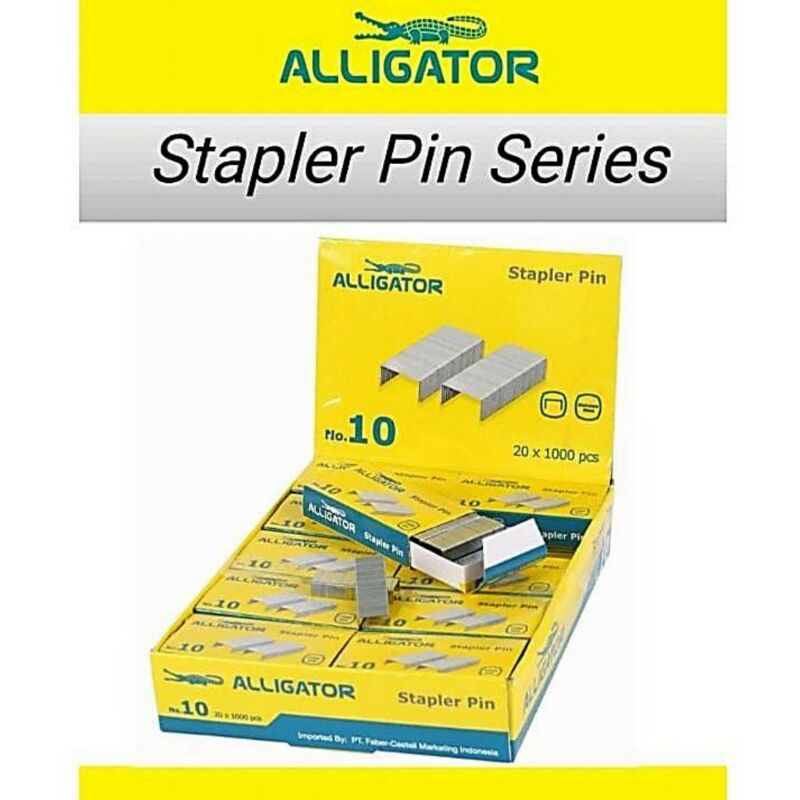 

Isi Stapler Pin No 10 Mini Box Alligator isi hekter