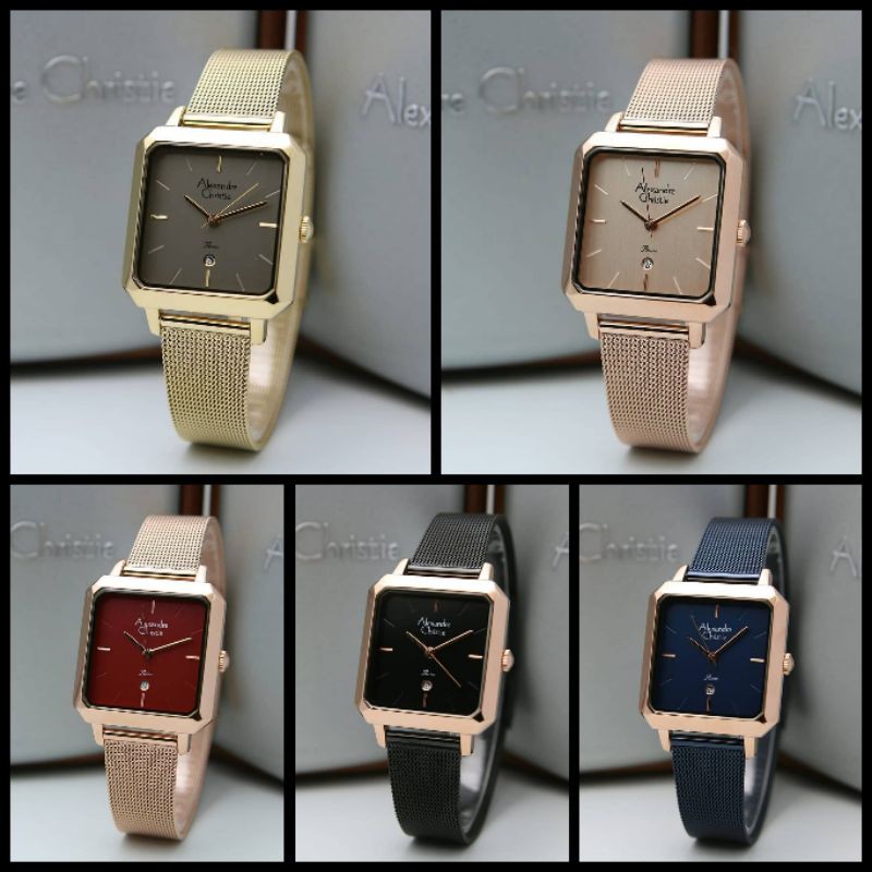 JAM TANGAN WANITA ALEXANDRE CHRISTIE AC 2911 ORIGINAL
