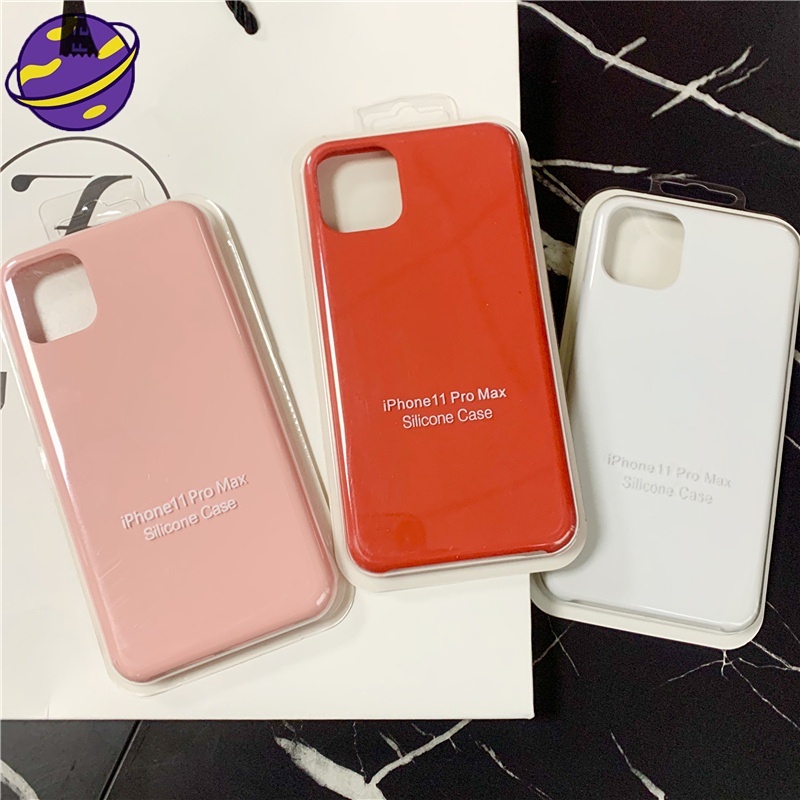 Soft Case Bahan Silikon Anti Jatuh Untuk Iphone 11 12 Pro Max 11 Pro Max 7