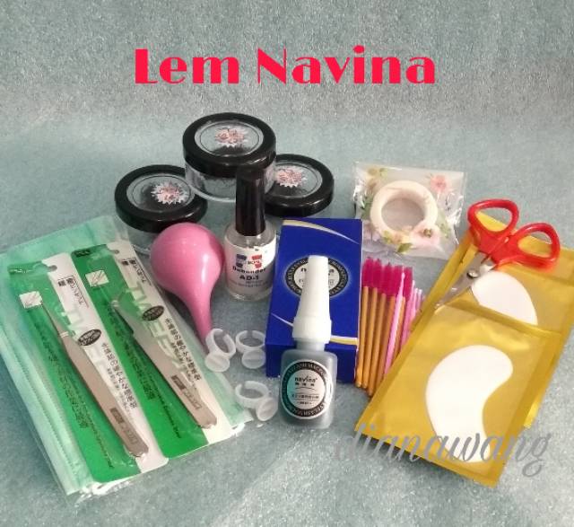 Paket Lengkap Eyelash Extension/Paket Tanam Bulumata/ Eyelash Extension