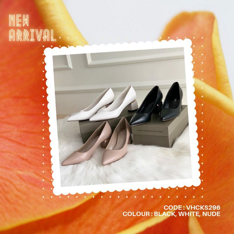 HEELS SHOES CK | SEPATU CK (VHCKS296) | SEPATU BRANDED