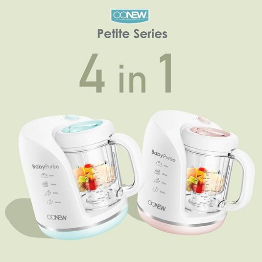 Makassar - Oonew Petite BabyPurée  Baby Food Processor 4 in1 Steamer Blender / Mpasi Bayi