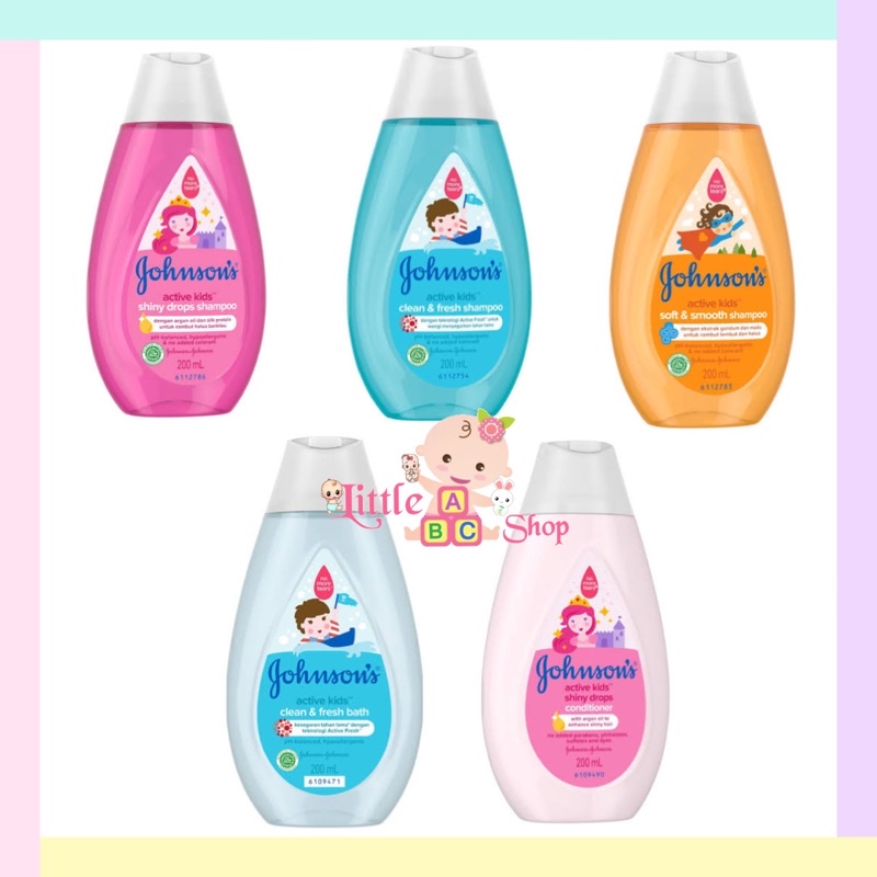 Johnsons Active Kids Baby Shampoo 200ml/ Johnson’s baby kids shampoo/ Johnson Active kids bath / johnsons Conditioner