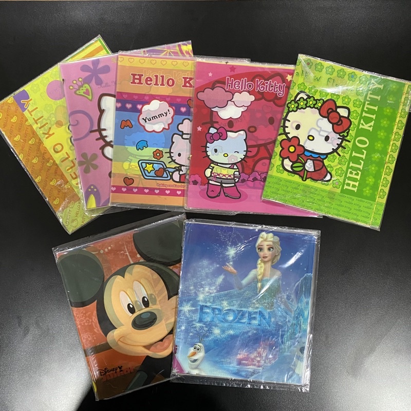 

SAMPUL BUKU PLASTIK QUARTO | KWARTO Motif DISNEY (10 lembar)