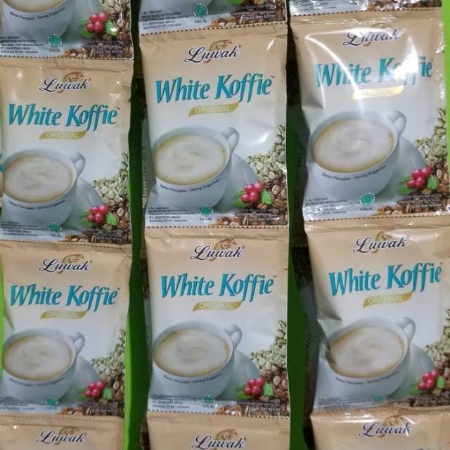 

Luwak white koffie per renceng