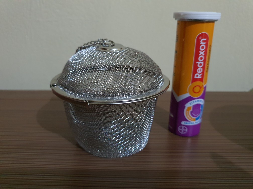 Large Saringan Teh Celup Stainless Steel Tea Infuser Rempah De021