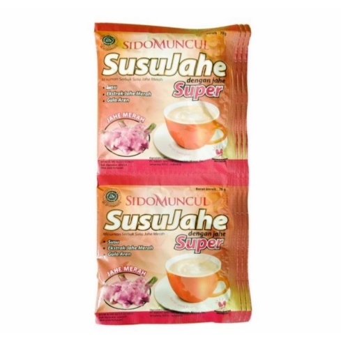 

Susu Jahe Super Jahe Merah Sido Muncul Sachet isi 10's