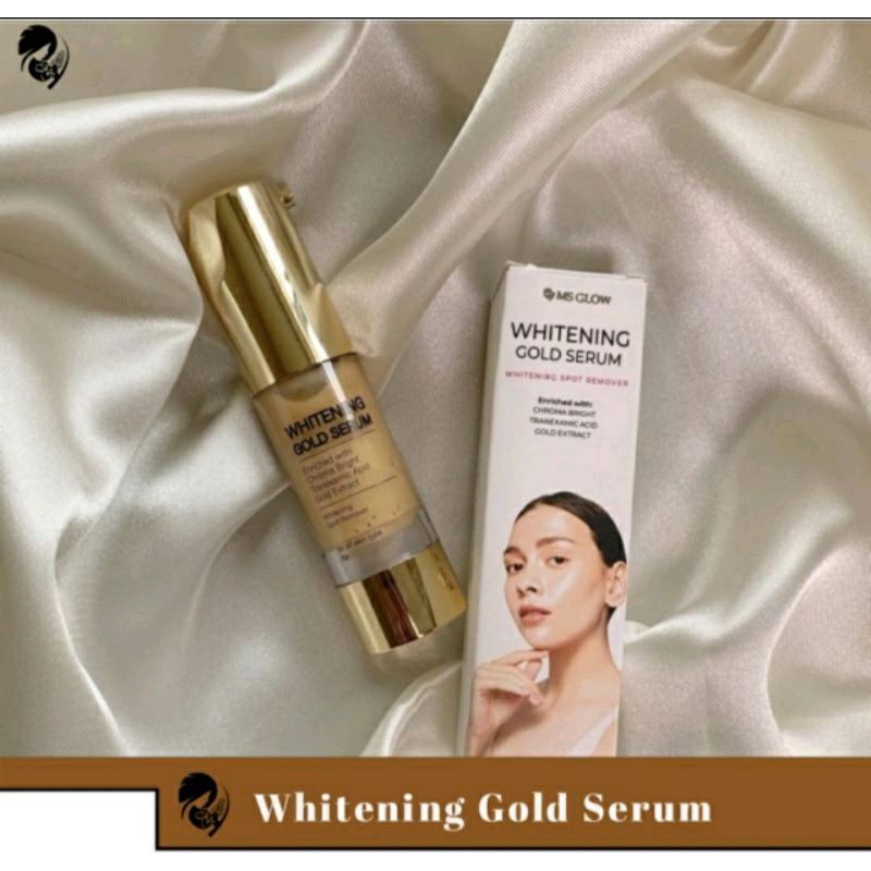 Serum Gold Whitening MS GLOW Original BPOM