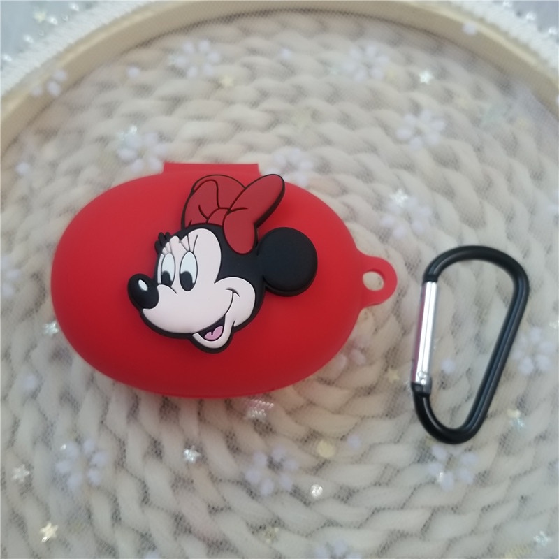 Casing Silikon Motif Mickey / Minnie Mouse Untuk Realme Air 2 Neo / Buds Q2 TWS