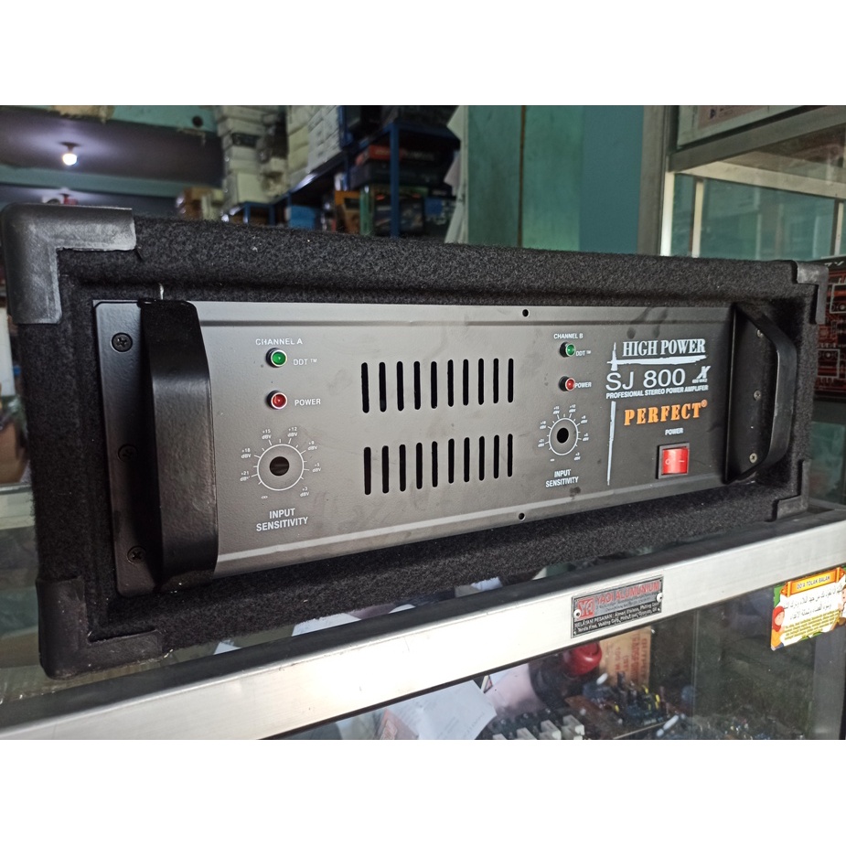 BOX POWER AMPLIFIER SOUND SYSTEM PERFECT SJ800 MURAH KUAT TEBAL